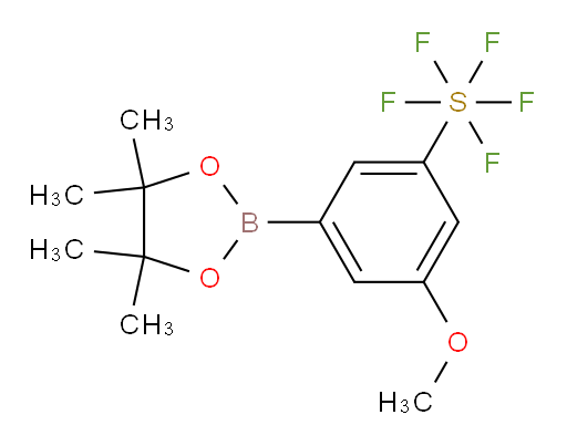[3-methoxy-5-(4,4,5,5-tetramethyl-1,3,2-dioxaborolan-2-yl)phenyl]sulfur pentafluoride
