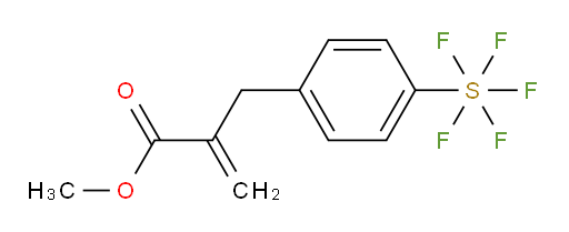 [4-[2-(methoxycarbonyl)-2-propen-1-yl]phenyl]sulfur pentafluoride