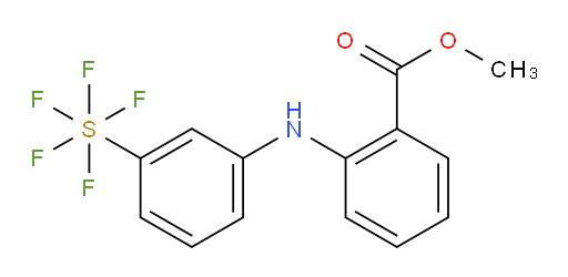[3-[[2-(methoxycarbonyl)phenyl]amino]phenyl]-sulfur pentafluoride