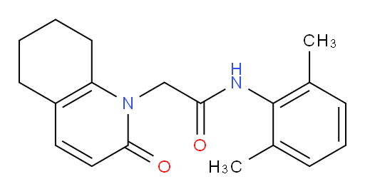 N-(2,6-dimethylphenyl)-2-(2-oxo-5,6,7,8-tetrahydroquinolin-1(2H)-yl)acetamide