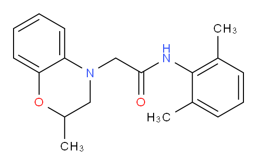 N-(2,6-dimethylphenyl)-2-(2-methyl-2H-benzo[b][1,4]oxazin-4(3H)-yl)acetamide