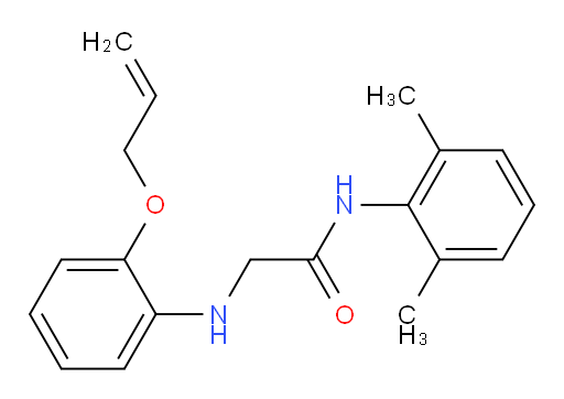 2-((2-(allyloxy)phenyl)amino)-N-(2,6-dimethylphenyl)acetamide