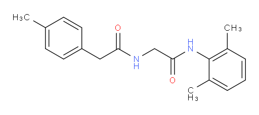 N-(2,6-dimethylphenyl)-2-(2-(p-tolyl)acetamido)acetamide
