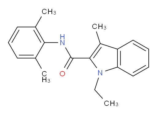 N-(2,6-dimethylphenyl)-1-ethyl-3-methyl-1H-indole-2-carboxamide