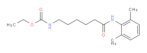 ethyl (6-((2,6-dimethylphenyl)amino)-6-oxohexyl)carbamate