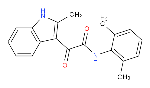 N-(2,6-dimethylphenyl)-2-(2-methyl-1H-indol-3-yl)-2-oxoacetamide