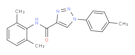 N-(2,6-dimethylphenyl)-1-(p-tolyl)-1H-1,2,3-triazole-4-carboxamide
