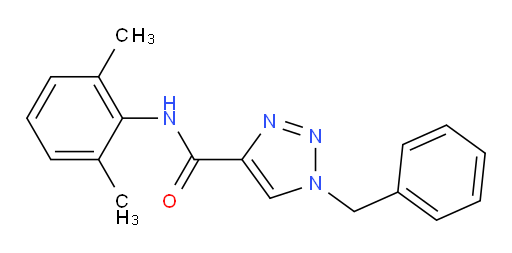 1-benzyl-N-(2,6-dimethylphenyl)-1H-1,2,3-triazole-4-carboxamide