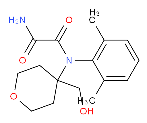 N1-(2,6-dimethylphenyl)-N1-(4-(hydroxymethyl)tetrahydro-2H-pyran-4-yl)oxalamide