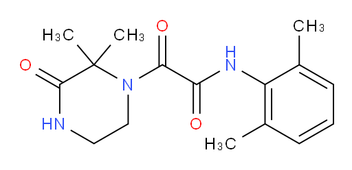 2-(2,2-dimethyl-3-oxopiperazin-1-yl)-N-(2,6-dimethylphenyl)-2-oxoacetamide
