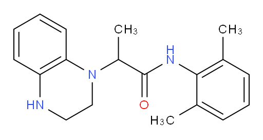 2-(3,4-dihydroquinoxalin-1(2H)-yl)-N-(2,6-dimethylphenyl)propanamide