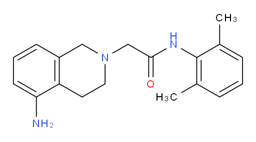 2-(5-amino-3,4-dihydroisoquinolin-2(1H)-yl)-N-(2,6-dimethylphenyl)acetamide