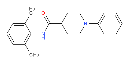 N-(2,6-dimethylphenyl)-1-phenylpiperidine-4-carboxamide