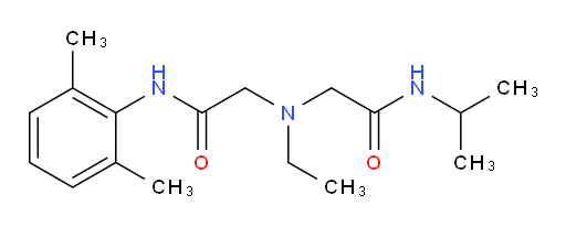 N-(2,6-dimethylphenyl)-2-(ethyl(2-(isopropylamino)-2-oxoethyl)amino)acetamide