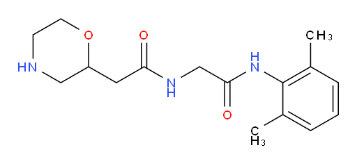 N-(2,6-dimethylphenyl)-2-(2-(morpholin-2-yl)acetamido)acetamide