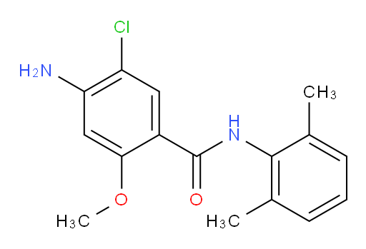 4-amino-5-chloro-N-(2,6-dimethylphenyl)-2-methoxybenzamide