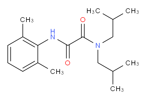 N1-(2,6-dimethylphenyl)-N2,N2-diisobutyloxalamide