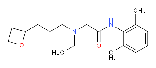 N-(2,6-dimethylphenyl)-2-(ethyl(3-(oxetan-2-yl)propyl)amino)acetamide