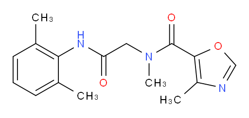N-(2-((2,6-dimethylphenyl)amino)-2-oxoethyl)-N,4-dimethyloxazole-5-carboxamide