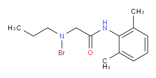 2-(bromo(propyl)amino)-N-(2,6-dimethylphenyl)acetamide