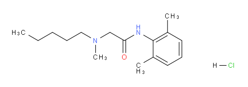 N-(2,6-dimethylphenyl)-2-(methyl(pentyl)amino)acetamide hydrochloride