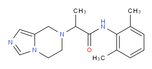 2-(5,6-dihydroimidazo[1,5-a]pyrazin-7(8H)-yl)-N-(2,6-dimethylphenyl)propanamide