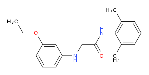 N-(2,6-dimethylphenyl)-2-((3-ethoxyphenyl)amino)acetamide
