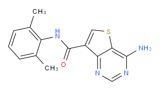 4-amino-N-(2,6-dimethylphenyl)thieno[3,2-d]pyrimidine-7-carboxamide