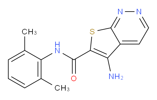 5-amino-N-(2,6-dimethylphenyl)thieno[2,3-c]pyridazine-6-carboxamide