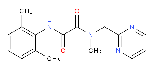 N1-(2,6-dimethylphenyl)-N2-methyl-N2-(pyrimidin-2-ylmethyl)oxalamide