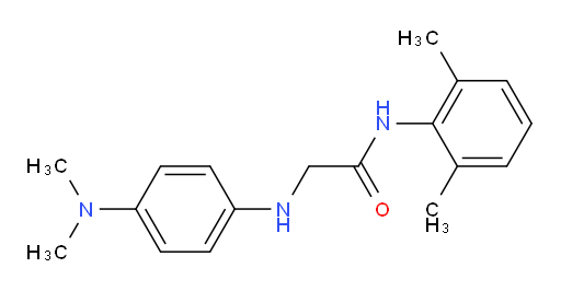 2-((4-(dimethylamino)phenyl)amino)-N-(2,6-dimethylphenyl)acetamide