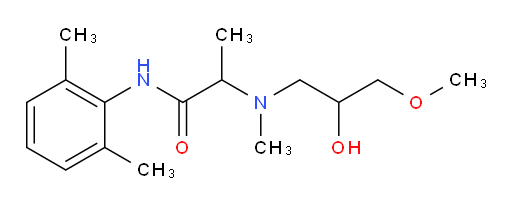 N-(2,6-dimethylphenyl)-2-((2-hydroxy-3-methoxypropyl)(methyl)amino)propanamide