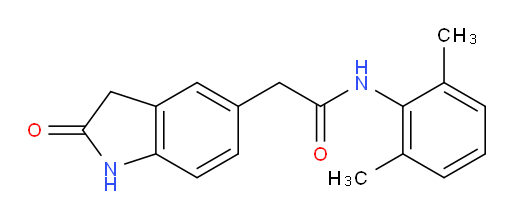 N-(2,6-dimethylphenyl)-2-(2-oxoindolin-5-yl)acetamide