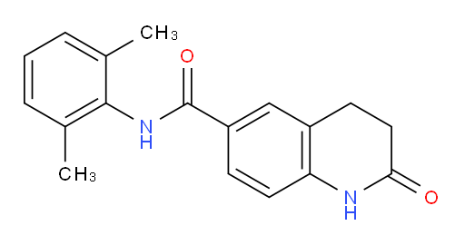 N-(2,6-dimethylphenyl)-2-oxo-1,2,3,4-tetrahydroquinoline-6-carboxamide