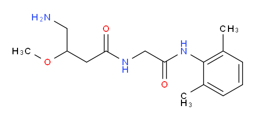 4-amino-N-(2-((2,6-dimethylphenyl)amino)-2-oxoethyl)-3-methoxybutanamide