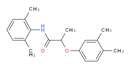 2-(3,4-dimethylphenoxy)-N-(2,6-dimethylphenyl)propanamide