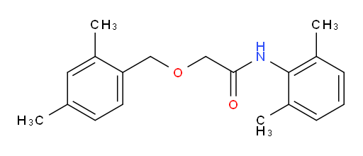 2-((2,4-dimethylbenzyl)oxy)-N-(2,6-dimethylphenyl)acetamide