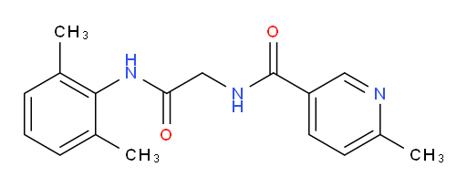 N-(2-((2,6-dimethylphenyl)amino)-2-oxoethyl)-6-methylnicotinamide