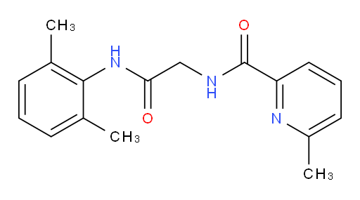 N-(2-((2,6-dimethylphenyl)amino)-2-oxoethyl)-6-methylpicolinamide