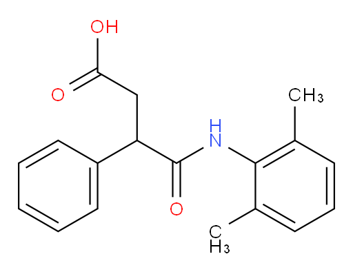 4-((2,6-dimethylphenyl)amino)-4-oxo-3-phenylbutanoic acid