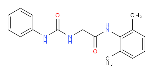 N-(2,6-dimethylphenyl)-2-(3-phenylureido)acetamide