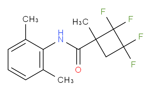 N-(2,6-dimethylphenyl)-2,2,3,3-tetrafluoro-1-methylcyclobutanecarboxamide