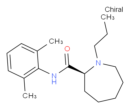 (S)-N-(2,6-dimethylphenyl)-1-propylazepane-2-carboxamide