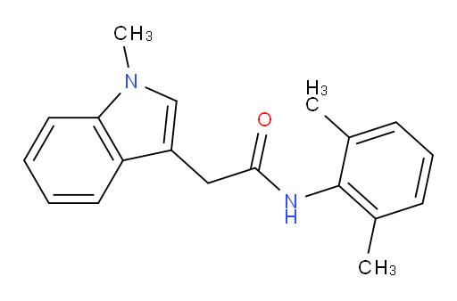 N-(2,6-dimethylphenyl)-2-(1-methyl-1H-indol-3-yl)acetamide