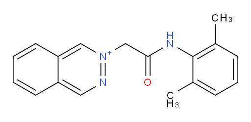 2-(2-((2,6-dimethylphenyl)amino)-2-oxoethyl)phthalazin-2-ium