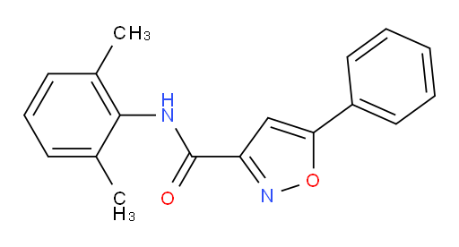 N-(2,6-dimethylphenyl)-5-phenylisoxazole-3-carboxamide