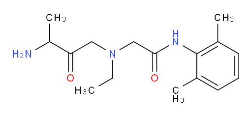 2-((3-amino-2-oxobutyl)(ethyl)amino)-N-(2,6-dimethylphenyl)acetamide