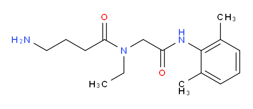 4-amino-N-(2-((2,6-dimethylphenyl)amino)-2-oxoethyl)-N-ethylbutanamide