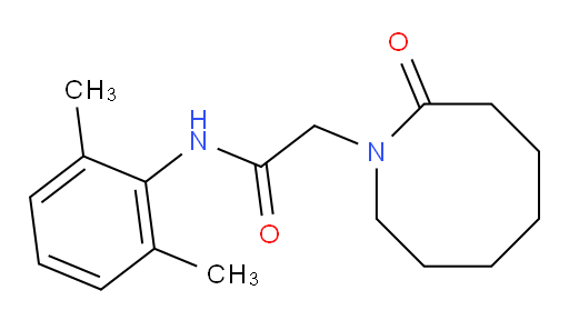 N-(2,6-dimethylphenyl)-2-(2-oxoazocan-1-yl)acetamide