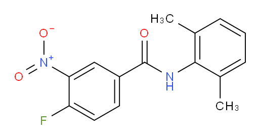 N-(2,6-dimethylphenyl)-4-fluoro-3-nitrobenzamide